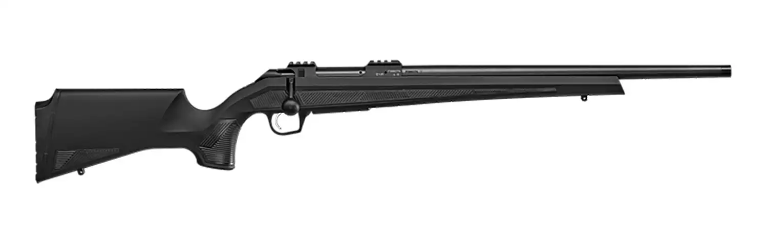 CZ 600 PLUS AL2 ALPHA, 6.5 PRC, 3 RD, 24IN, 5/8X24, PICATINNY RAIL, BLACK SYNTHETIC SOFT TOUCH STOCK